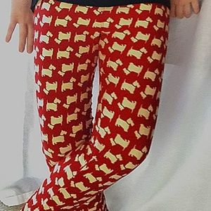 Super cute OS Lularoe leggings with 🐕 on them